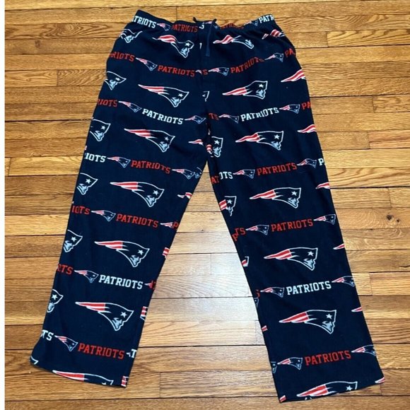 NFL Team Apparel Sleepwear Men's Patriot Pajama Pants Size XL Fleece PJ's - Picture 1 of 3